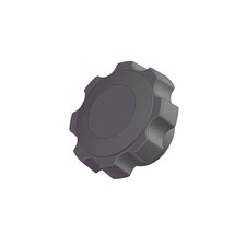INNOVATIVE COMPONENTS GN6C----F6-B-21 Hand Knob,Blind Hole,3/8"-16 3GDY8