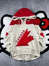 Old Time Hockey Canada NHL Fleece Men's Red Hoodie Size S