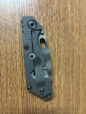 Strider Sng Hybrid Cts Xhp Tiger Stripe Titanium Black G-10