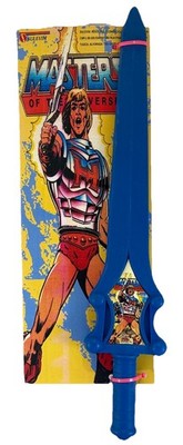 HE-MAN POWER SWORD MASTERS OF THE UNIVERSE SULEVIM BRASILIEN RARE VINTAGE 45 CM 