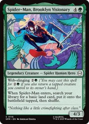 Spider-Man, Brooklyn Visionary (Foil) #115/314 - Marvel's Spider-Man MTG