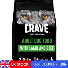 Delicious High Protein Lamb & Beef Dry Dog Food - 3 x 2.8 kg Bags 8.45 per kilo