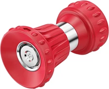 FANHAO Fireman Style Garden Hose Nozzle, Heavy Duty Fire Water Nozzle, High Powe