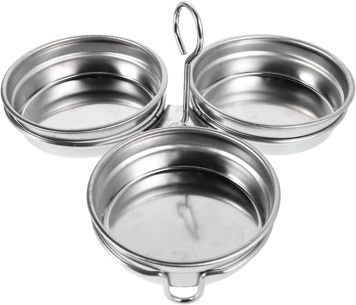 Egg Poacher Cup Nonstick Coating Stainless Steel Egg Holder Poaching & Steaming
