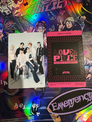 Group Official Love & P1ece Japan Photocard Album KPOP KOREA P1harmony