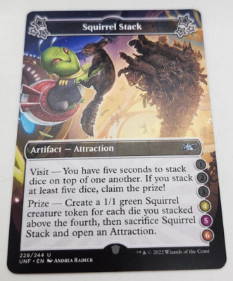 Squirrel Stack (4-5-6) - Unfinity (UNF) - 228/244 - MTG