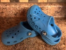 Crocs Baya Clog Size C9 Child Ocean Blue Slip On Comfort Boat Water Shoes