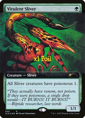 MTG FUT PLIST TSR SLD Virulent Sliver MINT (SELECT) - Picture 7 of 7