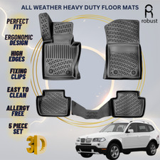 Tapetes forros para BMW X3 E83 2003-2010 alfombras de coche 3D de alta resistencia para todo tipo de clima