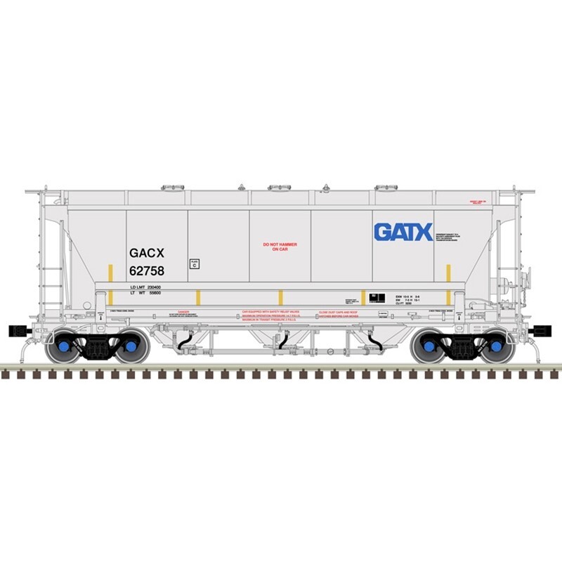 Atlas Master 20006839 Trinity 3230 Covered Hopper General American