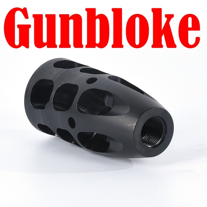 Audere HMB .30 1/2x20 Muzzle Brake Satin Stainless, HM0009 - Foto 8