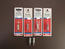 6 pack of GC Electronics Mini 3.5mm Phone Plugs (L EB)