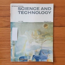 International Science & Technology Water Sonic Boom Magnetic Fields July 1966