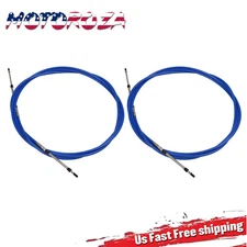 2Pcs 13FT 33C Throttle Shift Control Cable Universal For Yamaha Outboard Inboard