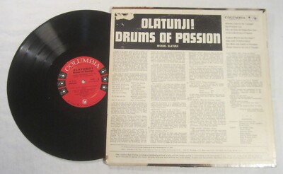 BABATUNDE OLATUNJI LP -- Columbia # CL-1412 -- DRUMS OF PASSION