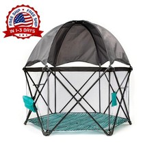 Encierro Corral Corralito Para Bebes Portatil Para Interiores y Exteriores NUEVO