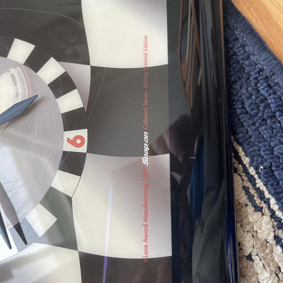 Raro Reloj de Carreras Snap On Edición Limitada Carril 1999 + Imán Foto 4 de 4