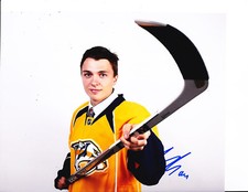 SAMUEL GIRARD NASHVILLE PREDATORS SIGNED POINT STICK 8X10