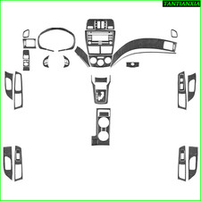 For Subaru Impreza Wrx Sti 2008-14 Real Carbon Fiber Full Interior Trim Kit