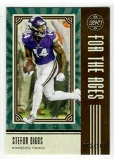 Stefon Diggs 2020 Panini Legacy For The Ages GREEN Parallel /100 Vikings