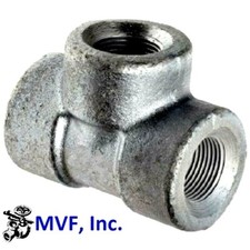 1/2" 3000# Threaded (NPT) Tee Forged Steel A105 Pipe Fitting <FS030421