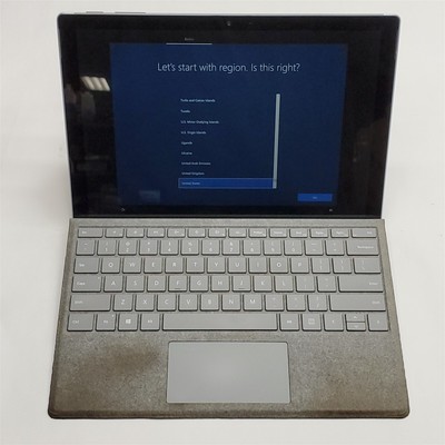Microsoft Surface Pro 1796 Intel i5 7300U 2.6GHZ 12.3'' 8GB 128GB NVMe Windows 10