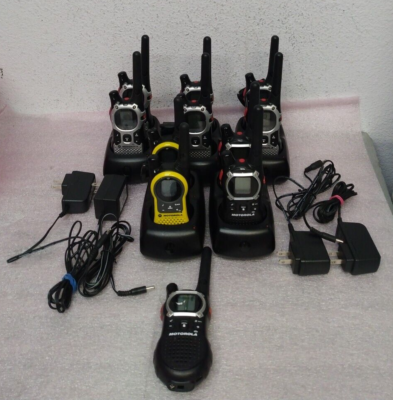11x Motorola Walkie Talkies K7GMJBGJ,K7GMHBCJ, K7GEM1000+5