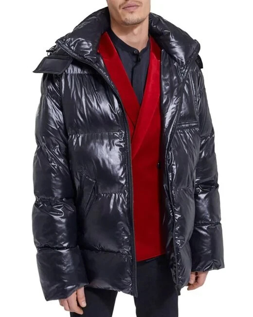 The Kooples Hooded Puffer Jacket (Large) - Main Image