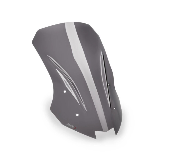 Puig Tourenscheibe Stark Getönt – Windschutz Für Motorrad, 4 Mm Acryl Mit UV-Schutz