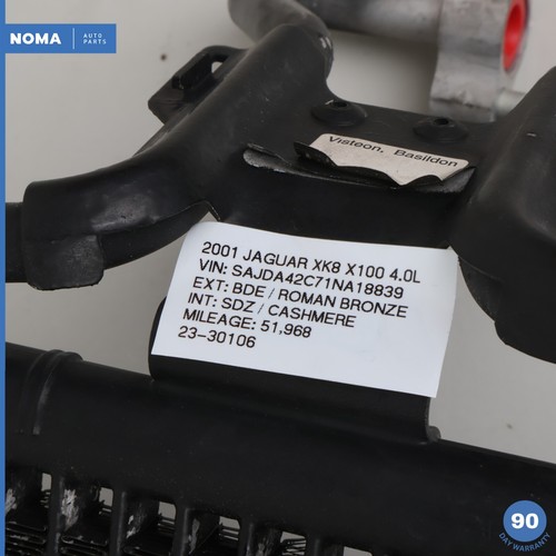 97-06 Jaguar XK8 XKR X100 HVAC A/C AC Air Conditioning Condenser MJD7390AD OEM - Picture 14 of 14