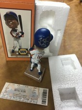 Autographed Darryl Strawberry Bobblehead New York Mets Buffalo Bisons NAPA Box