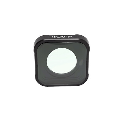 15X Macro Close Up Optical Glass Camera Lens Filter Vlog for Gopro Hero 9 11