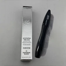 Lancome Hypnose Drama Mascara # 01 Excessive Black 0.23 oz / 6.5 g Full NIB