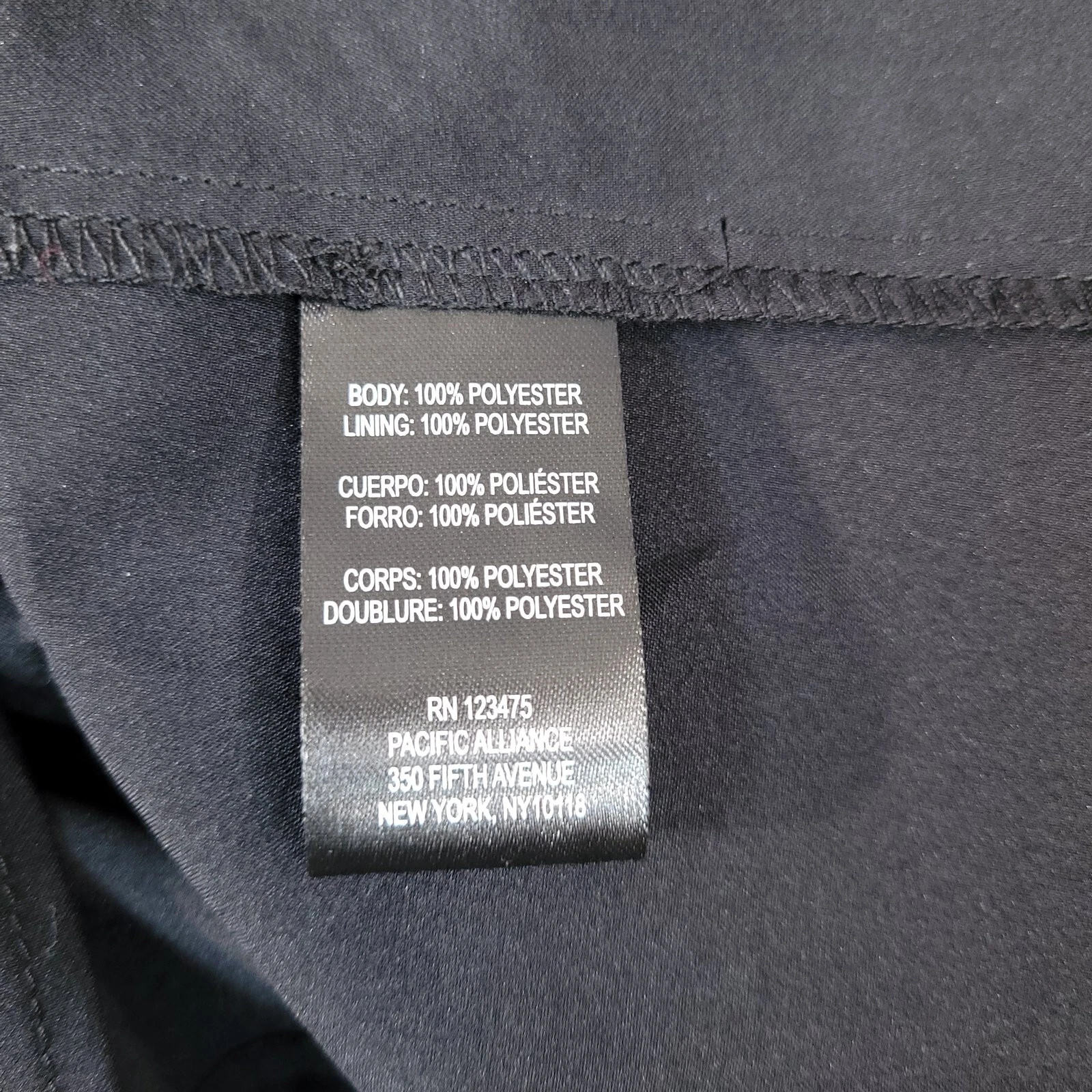 VETEMENTS Abito donna Tahari floreale tubino foderato midi manica lunga multicolore taglia 16