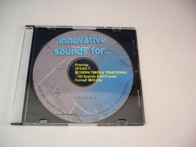 Ensoniq VFX/SD-1 - 120 Sounds + 40 Presets im MIDI-File auf CD !!!