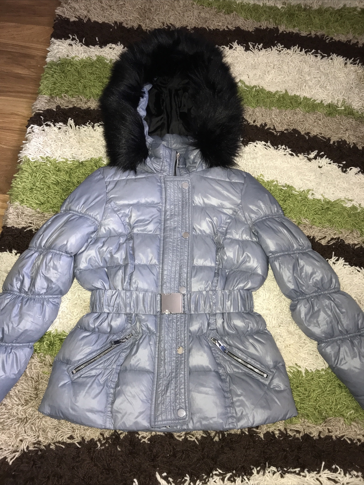 Ladies Size 8 River Island Grey/Blue 