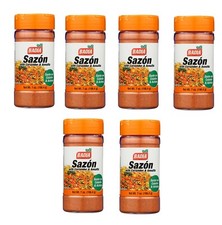 6 Pack Badia Sazon with Coriander  Annatto, 7 oz - Gluten-Free, Dry Seasoning