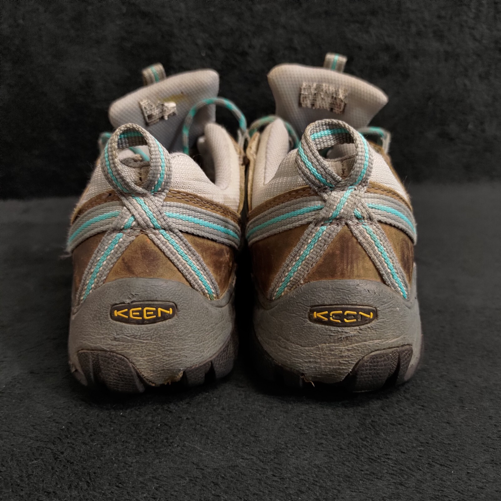 KEEN 1012244 Sneakers da donna 10 Targhee II impermeabili nere oliva blu minerale