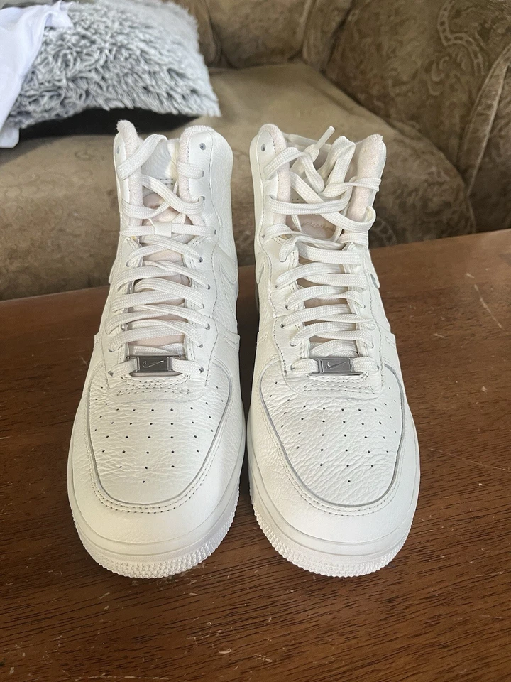 Size 9.5 - Nike Air Force 1 Sculpt High Sail W - Image 2 of 4