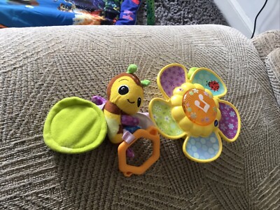 VTech Tug & Spin Busy Bee interaktives, musikalisches, Sound & Licht Spielzeug / Mobile