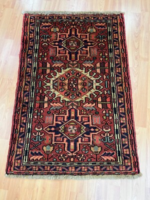 2'3'' x 3'3'' Azerbaijani Oriental Rug - Hand Made - 100% Wool