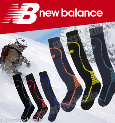 NEW BALANCE CALZE LUNGHE UOMO DONNA SPORT INVERNO SCI LAVORO U49 | eBay