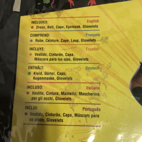 Young Adult Robin Teen Titans Batman Super hero Costume size 0-2 Read - Picture 3 of 9