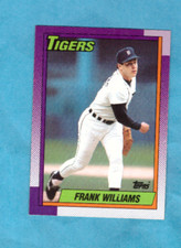 1990 Topps Baseball Card #599 Frank Williams Tigers