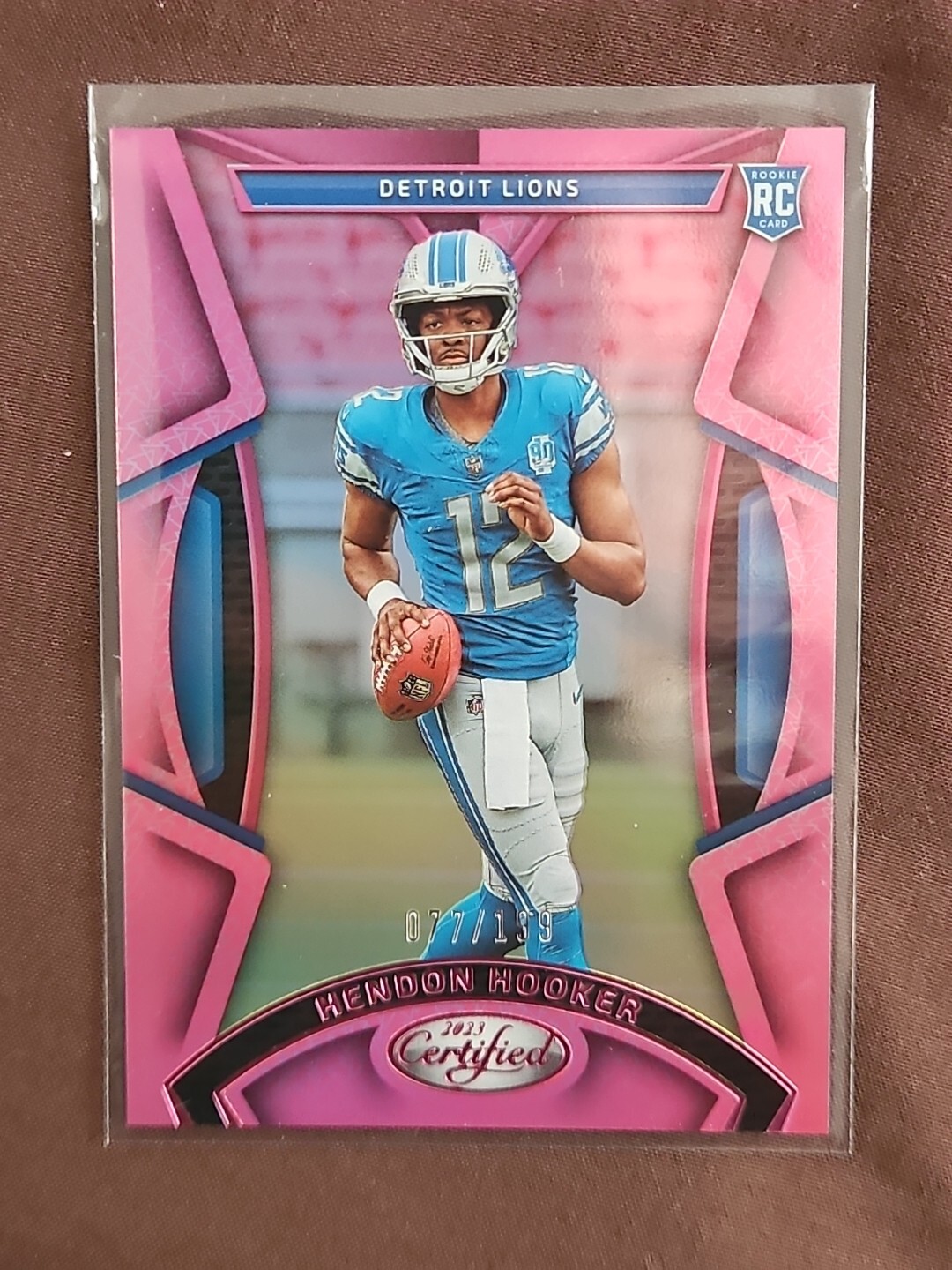 2023 Panini Certified Football Hendon Hooker #150 Pink Mirror /199