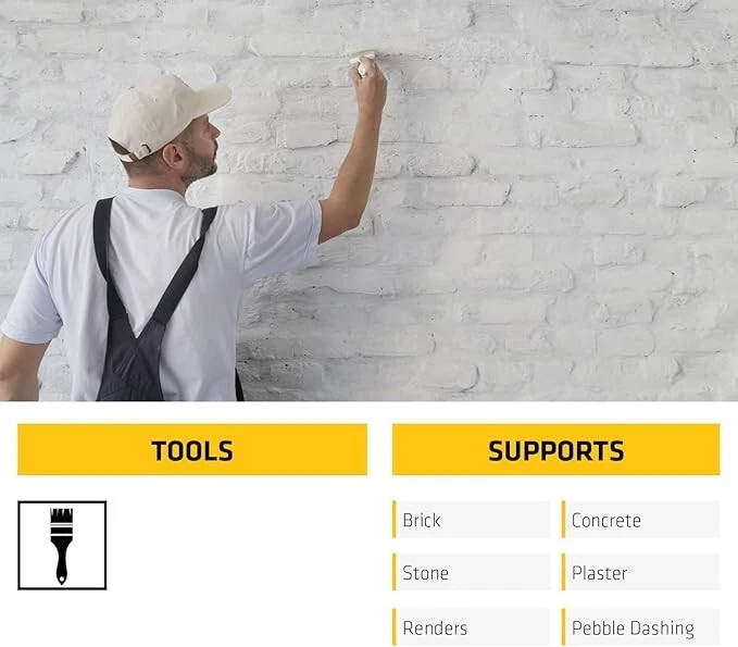 Everbuild 406 Clear Quick Dry Stabilising Solution 5L Primer & Sealer - Image 4 of 4