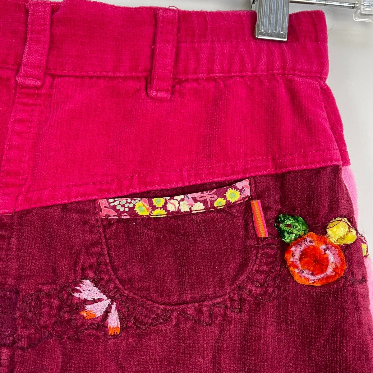 Jupe Fille Oilily Patchwork Multicolore - Taille 2 Ans, Occasion En Très Bon état
