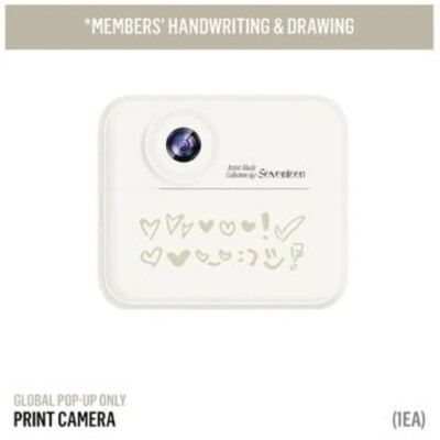 アイドル SEVENTEEN ARTIST MADE CAMERA US SELLER] Artist-Made Collection by SEVENTEEN Print Camera + 2