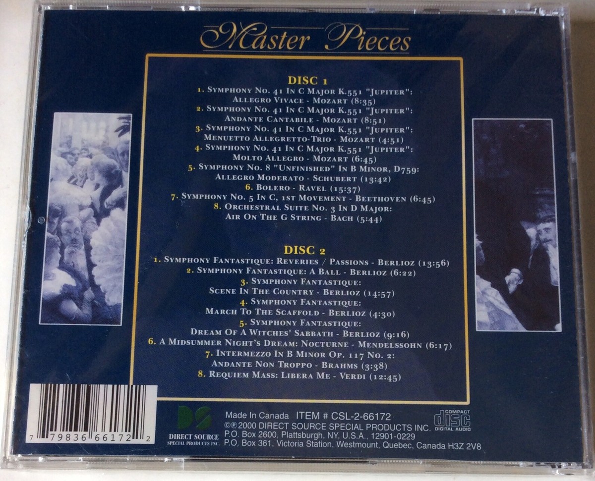 Classic Works: Master Pieces (CD, Jul-2000, 2 Discs, Direct Source