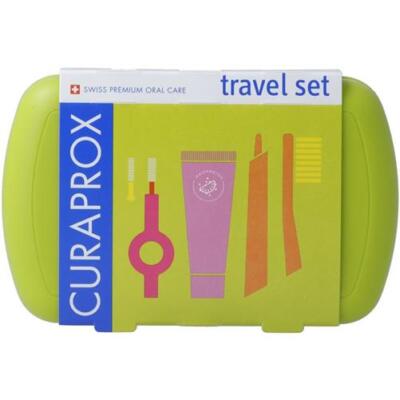 Curaprox travel set green
